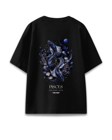 Oversized Unisex Pisces T-Shirt