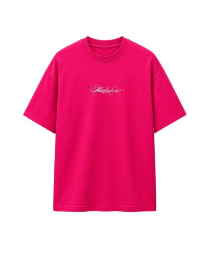 Oversized unisex Harbiwore and petals TshirtHeavy gauge Fabric100%Cotton Sizes M,l,XlDm to Order