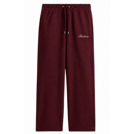 Maroon Premium Sweatpants | Unisex Soft Fleece Track Pants | Harbiwore